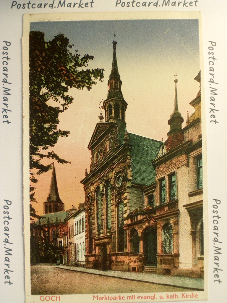 /Germany/DE_place_19xx_GOCH. Marktpartie mit evangl. u. kath. Kirche color.jpg